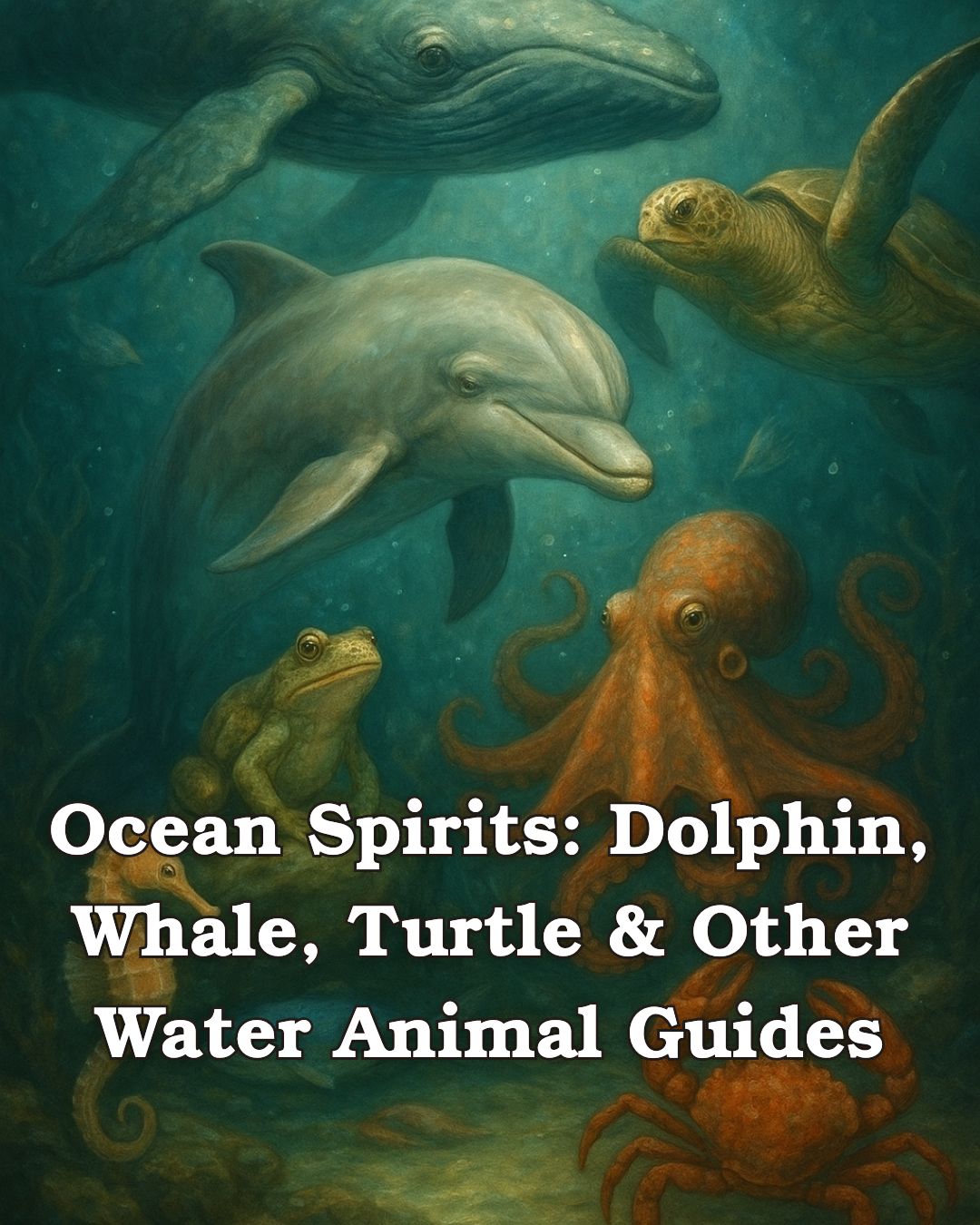 Power Animals Part 4, Ocean Spirits: Dolphin, Whale, Turtle & Other Water Animal Guides