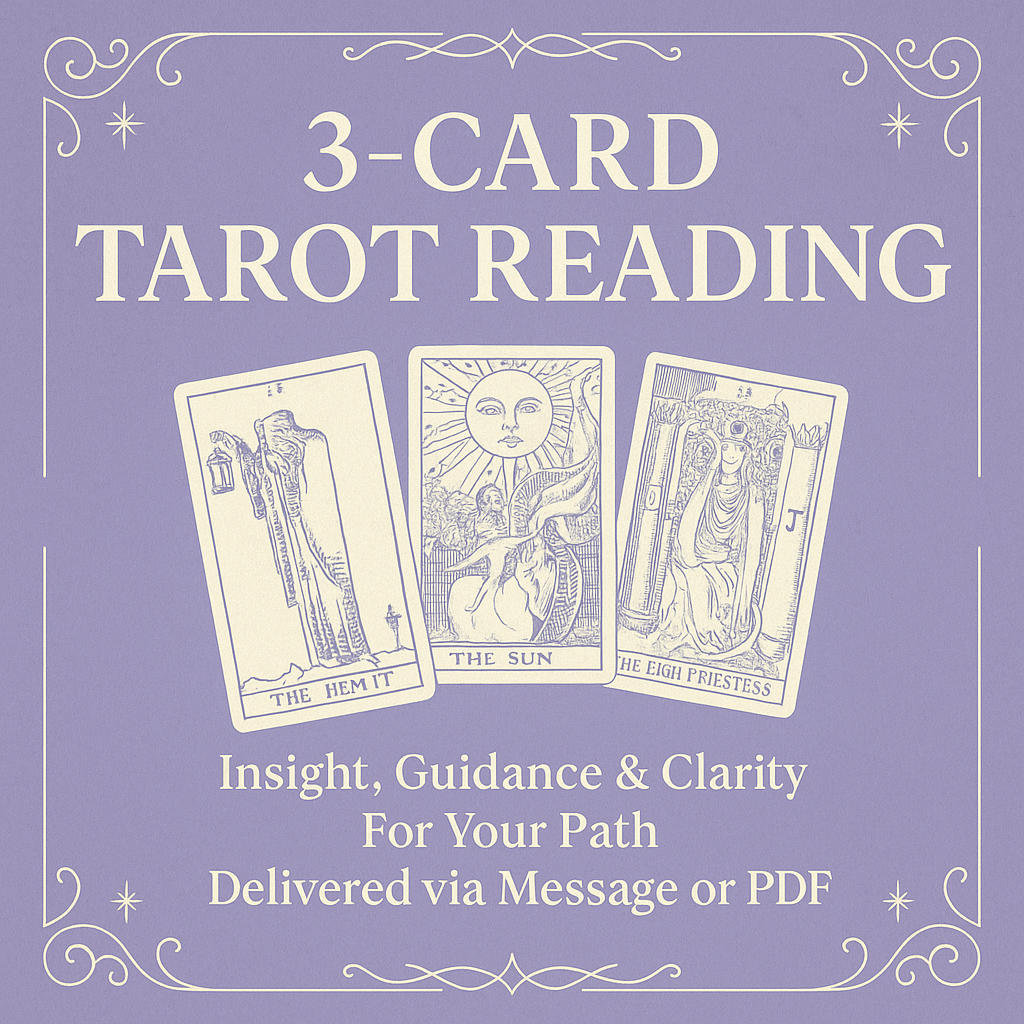 3 Card Tarot Reading - Starseed Remedies